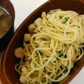 ｼｭｰ＆ﾏﾘｰ's cooksnap of when they made すぐにできちゃう！海鮮塩パスタ.
