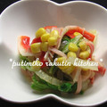 putimiko's cooksnap of when they made 白菜とカニカマのからし酢和え.