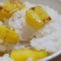 adzuki's cooksnap of when they made 嬉しいホクホク♪さつま芋の塩おこわ.