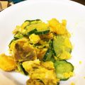 卵せんべい's cooksnap of when they made かぼちゃの煮物＊ずぼらリメイクサラダ.