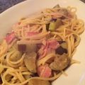 クックKRR9NX☆'s cooksnap of when they made フライパンひとつ！ナスのペペロンチーノ.
