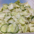 さたけ（仮）'s cooksnap of when they made 簡単 きゅうりとレタスのチョレギ風サラダ.