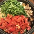 Takrin☆'s cooksnap of when they made トマトdeジューシー♪うちの鶏すき焼き.