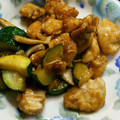 M130018's cooksnap of when they made ささみと野菜♪ガーリック醤油マヨ炒め♪.
