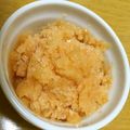 ゆずしちみ's cooksnap of when they made 桃のシャーベット.