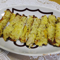 ゆけり３兄弟's cooksnap of when they made ツナマヨちくわピザ.