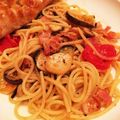 まみねぇちゃん's cooksnap of when they made お野菜たっぷりペペロンチーノ.