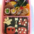 miraito's cooksnap of when they made ミッキー＆ミニーの簡単キャラいなり.