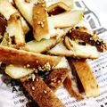 きんえもん's cooksnap of when they made 5分で簡単おやつ☆パンの耳のかりんとう★.