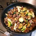 ゆかりんご117♪'s cooksnap of when they made 牛肉とズッキーニとトマトの炒め物　.