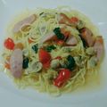 空輝☆'s cooksnap of when they made 料理酒で★プチトマトとあさりのボンゴレ.