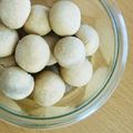 シナモシナモ's cooksnap of when they made レンジで簡単スノーボール(きなこ味).