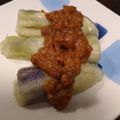 SiNOの厨房's cooksnap of when they made 焼きナスのピリ辛ピーナッツバターだれ.