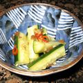 Superlittleboo's cooksnap of when they made ゴマ油が美味しいきゅうりの漬け物.
