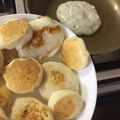 とよすみもも♪'s cooksnap of when they made 冷めてもふわふわ☆米粉パンケーキ☆離乳食.