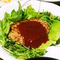 cana226's cooksnap of when they made 野菜たっぷりハンバーグサラダ.