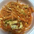 あっことなっつ's cooksnap of when they made 子供も大好き☆人参しりしり♪.