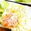イベ長's cooksnap of when they made ココナッツオイルでチーズ目玉焼き.