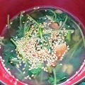 ☆☆ゆっきー☆'s cooksnap of when they made 豆苗としいたけのスープ.