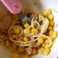 クック7VQGPJ☆'s cooksnap of when they made 簡単！フライパンで和風ツナパスタ.