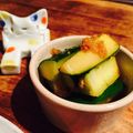 kaokaofood's cooksnap of when they made 簡単！麺つゆできゅうり漬け.