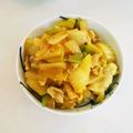 あたた〜（＾＾；'s cooksnap of when they made 簡単！早い！白菜・大根が美味しいカレー丼.