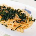 nemarin's cooksnap of when they made 明太子ダシうどん♪.