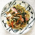 RoomA's cooksnap of when they made 空芯菜とベーコンの塩焼きそば ペペロン風.