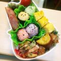 rodyboy1's cooksnap of when they made デコふりで！ 2色ごはんの軍艦おにぎり.