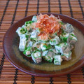 KT121's cooksnap of when they made オクラのマスタードマヨネーズ和え.