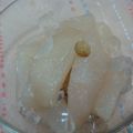 sayahk's cooksnap of when they made 大人の甘さ♡洋梨のコンポート.