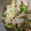 まらごじっぺ's cooksnap of when they made かなり旨いキャベツと鶏のニンニク醤油.