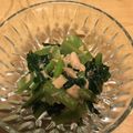 クックSYRSC8☆'s cooksnap of when they made 小松菜とツナのおひたし.