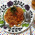 白玉☆'s cooksnap of when they made ピリっ辛トマトパスタ♪.