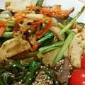 あつ☆ぱん's cooksnap of when they made あげかまぼこと小松菜のめんつゆ炒め.