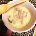 とりのとりこ's cooksnap of when they made 簡単!レンジで７分☆豚こま茶碗蒸し♪.