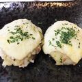 ♡HANABI18♡'s cooksnap of when they made しいたけのじゃがチーズ焼き【JA福岡市】.