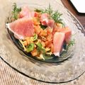 クイーンアリス's cooksnap of when they made 桃と生ハムの冷製パスタ♪.