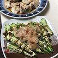 さっちゃんペンギン's cooksnap of when they made オクラでお好み焼き風◇ヘルシー糖質減.