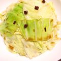 ステルトミチル's cooksnap of when they made 超簡単、さっぱり❤キャベツの甘酢和え❤.