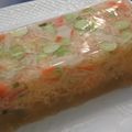 スタイリッシュママ's cooksnap of when they made キラキラ☆夏野菜のゼリー寄せ.