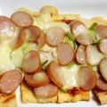 まーくんママ♫'s cooksnap of when they made 油揚げでなんちゃって一口ピザ♡.