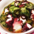 Cｈoｃo's cooksnap of when they made 簡単！タコときゅうりのもずく酢の物.