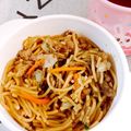 🩵はなにぬこた🩵's cooksnap of when they made 子供に大人気！簡単♡甘めの焼きそばソース.