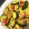 04eri08's cooksnap of when they made ズッキーニとトマトの卵炒め.