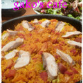 gakoちゃん's cooksnap of when they made 残りもので、簡単パエリア☆.