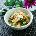 Dellaたん's cooksnap of when they made おくらのごま和え.