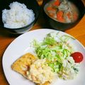 ちえたろう's cooksnap of when they made カジキマグロのムニエルタルタルソース添え.