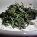 ほくねぇ's cooksnap of when they made 簡単：春菊の胡麻マヨネーズ和え.