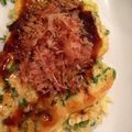 ムーヒツジ's cooksnap of when they made 低糖質 大豆粉お好み焼き(*^^*).